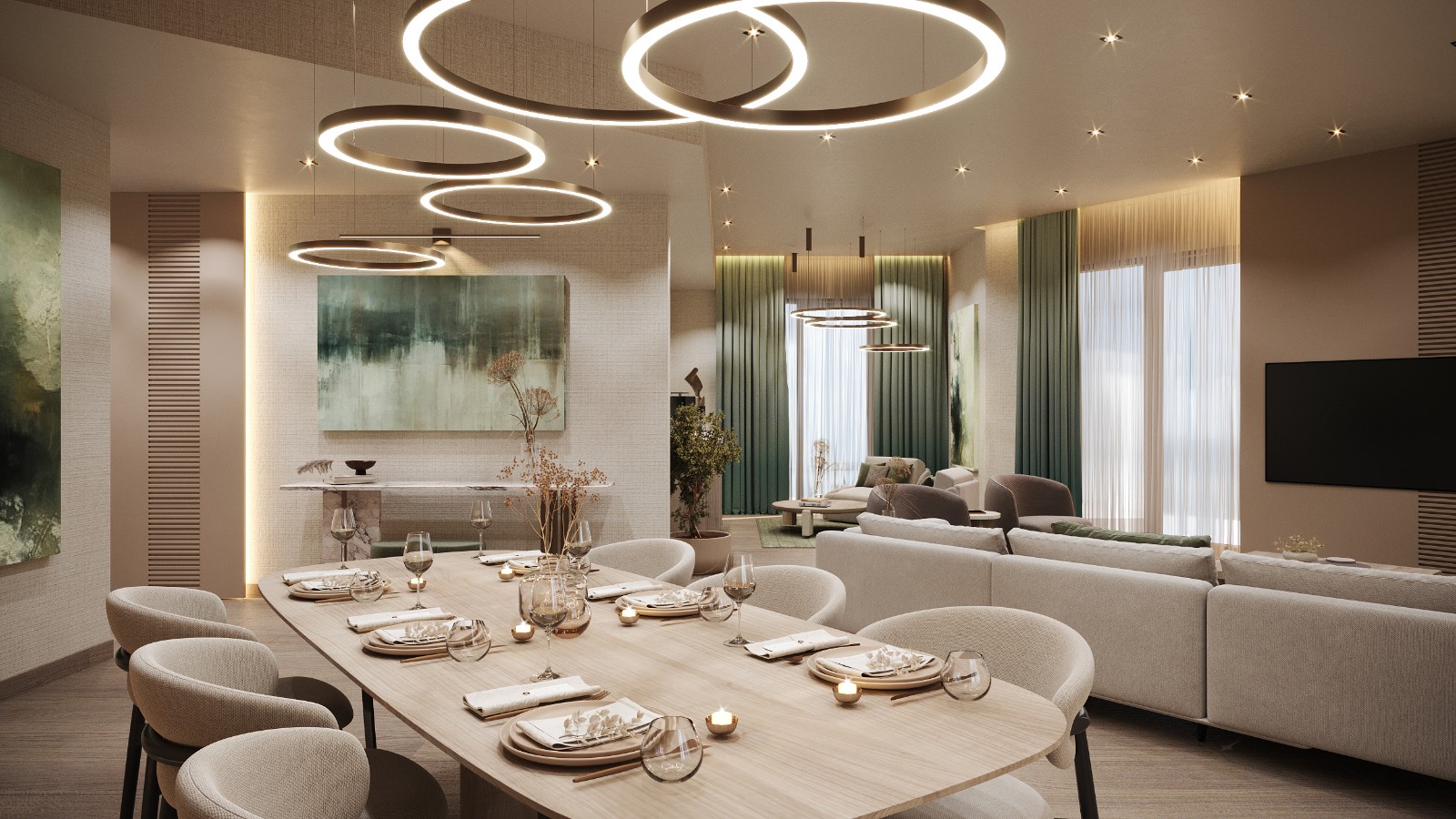 PENTHOUSE - Dvosoban apartman (pogled na more + balkon + sofa)